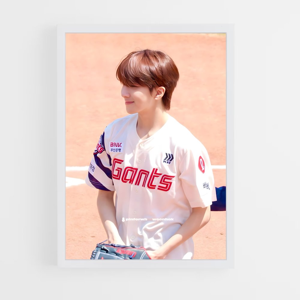 Poster Lotte de giants – affiche Baseball (vue 3)